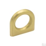 Zdjęcie produktowe uchwytu luck 32 złotego mosiężnego szczotkowanego