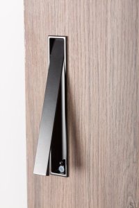 Einbau Möbelgriff Clos 128 Metall schwarz