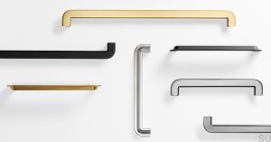 Schöner 160 Möbelgriff, gebürstetes Gold