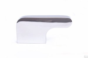 Möbelgriff Soft Cut 55 Polierter Edelstahl