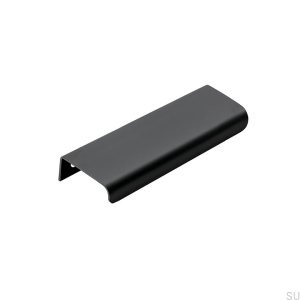 Kantenmöbelgriff Lip 120 Metal Black Matt