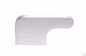 Möbelgriff Soft Cut 55 Gebürsteter Edelstahl
