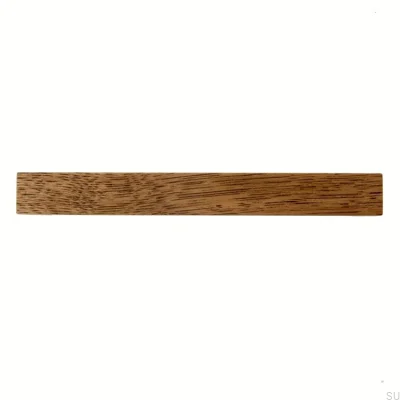 Basic rechteckige Holzeiche - Tönungsöl - länglicher Möbelgriff