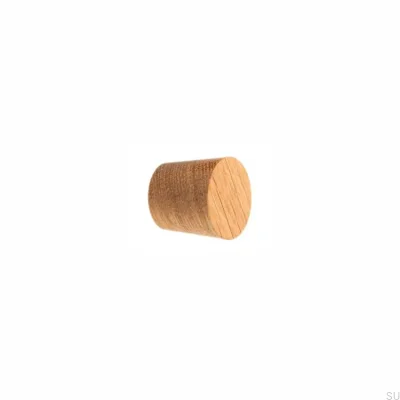Möbelknopf Basic Cone Wooden Oak 20 - 40 - Farblos Halbmatt