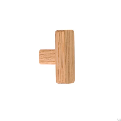 Möbelknopf Just One T-Bar Wooden - Oil Farblos Halbmatt