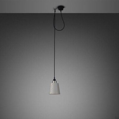 Hooked 1.0 Kleine Lampe Grau / Stahl - 2M [A1011L]