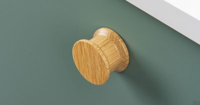 Möbelknopf OH! Eiche aus Holz