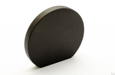 Globe 50 Möbelknopf Aluminium schwarz