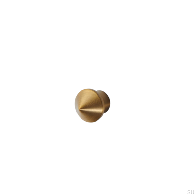Lysekil 30 Gold gebürsteter Möbelknopf (2 Stück)