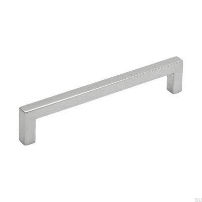 Möbelgriff verlängert 0143 192 Silber gebürstet (Inox-Optik)