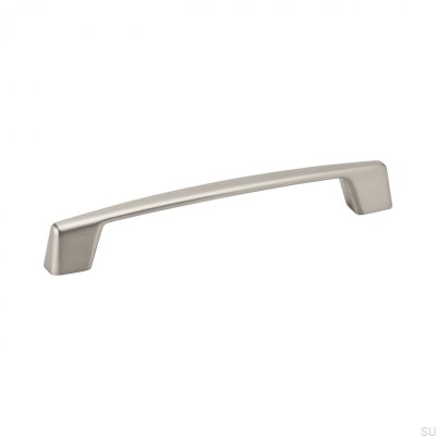 Car 160 länglicher Möbelgriff, gebürstetes Silber