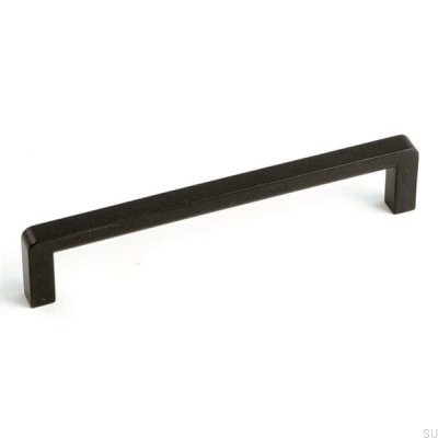 Möbelgriff verlängert 6200 128 Metall schwarz