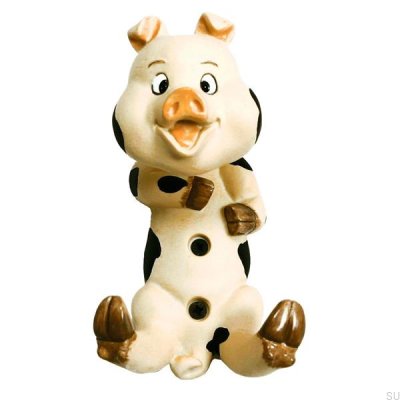 Wandhalter Gris Pig Polyresin