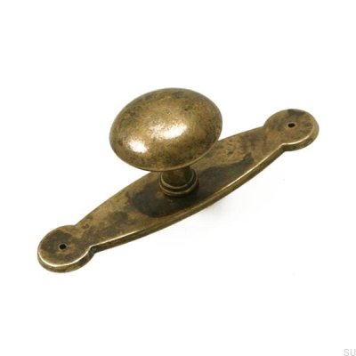 Möbelknopf mit Sockel 5383 Antikbronze