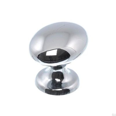 Möbelknopf 4010 Chrom poliert