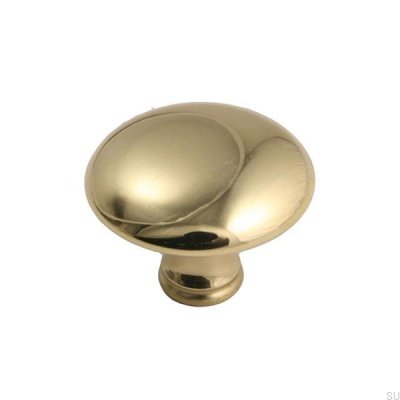 Möbelknopf 3540 Gold poliert lackiert