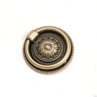 Runder Möbelgriff 5249 46 Antikbronze