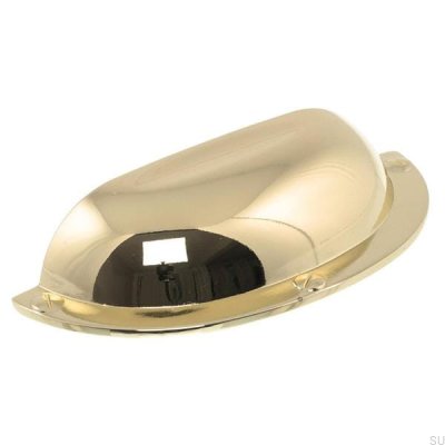 Shell Möbelgriff 3 158 64 Poliertes Gold