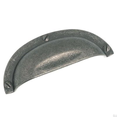 Muschel-Möbelgriff 3 158 64 Antikschwarz