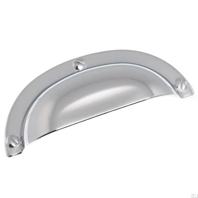 Muschel-Möbelgriff 3 158 64 Chrom poliert