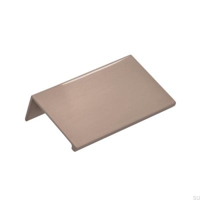 Möbelkantengriff 2446 Nickel gebürstet