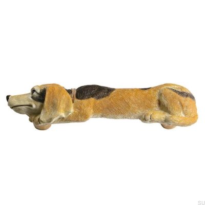 Hund Pies 96 Polyresin Möbelgriff länglich