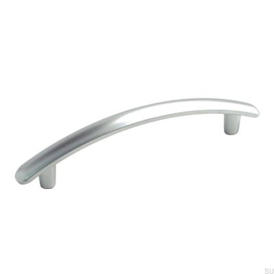 Langer Möbelgriff 2284 96 Chrom gebürstet