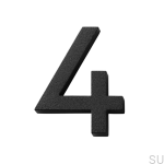 Zdjecie numeracji domu cyfra 4
