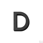 Zdjecie numeracji domu litera D