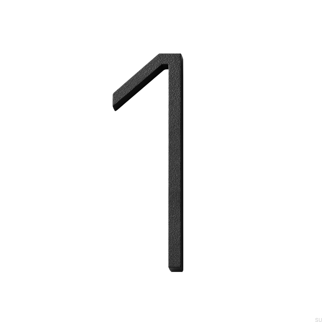 Zdjecie numeracji domu cyfra 1