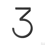 Zdjecie numeracji domu cyfra 3