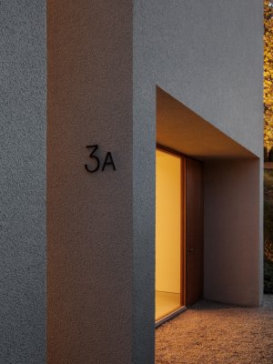 Hausnummer kleine Ziffer 3 Aluminium