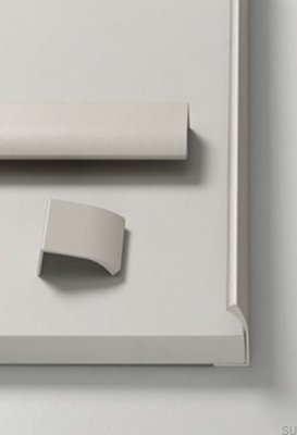 Möbelgriff Edge Straight 100 Aluminium Beige