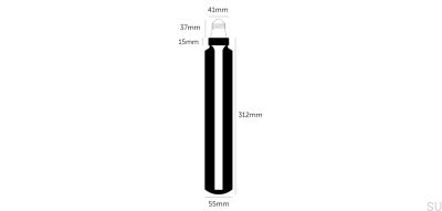 LED-Röhrenlampe E27 2W ohne Helligkeitsregelung