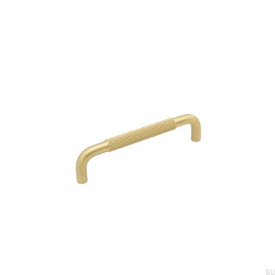 Verlängerter Möbelgriff Helix 128 Gold Brushed
