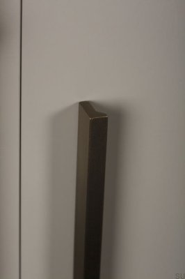 Möbelgriff Angle 500. Alu braun