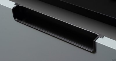 Nest 212 Einbau Möbelgriff Metall schwarz