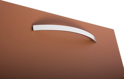 Möbelgriff in Längsrichtung Arch 192 Chrom poliert