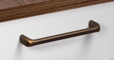 Redo 128 länglicher Möbelgriff in Antikbronze