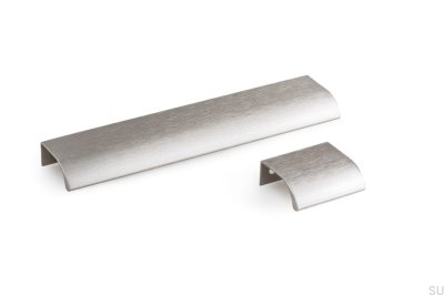 Ona 32 Edge Möbelgriff Aluminium Silber eloxiert