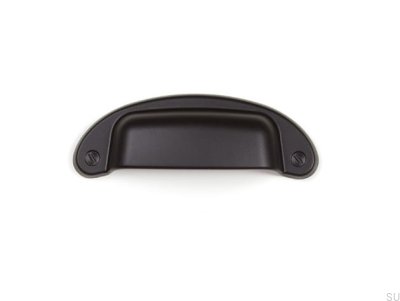 Shell Möbelgriff Petra 64 Metall schwarz