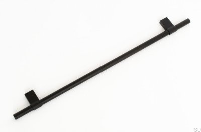 Langer Möbelgriff Line Big 342 Aluminium schwarz