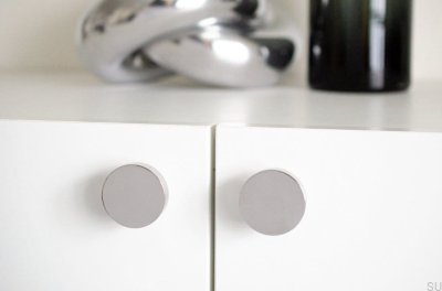 Möbelknopf Dot 40 Polierter Edelstahl