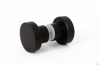 Türknauf Doppelseitig Dot 40 Aluminium schwarz