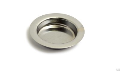 Griffmulde für Schiebetüren 200 Chrom glänzend (2 Stück)