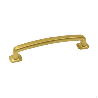 Retro 128 Möbelgriff, gebürstetes Gold