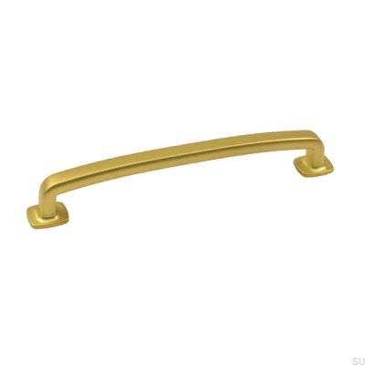 Möbelgriff Retro 160, gold gebürstet