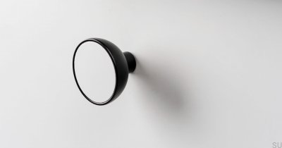 Bol Schwarzer Wandhalter mit weißem Eco