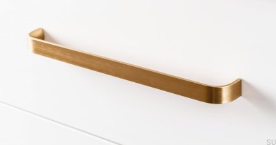 Sense Mini 160 länglicher Möbelgriff Gold Brushed