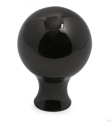 William Black Nickel Möbelknopf